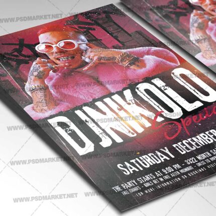 Download Special DJ PSD Template 2