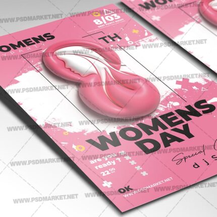 Download Womens Party PSD Template 2