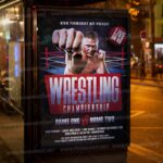 Download Wrestling Event PSD Template 3