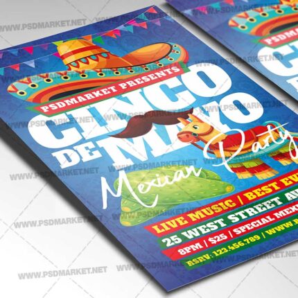Download 5 De Mayo PSD Template 2