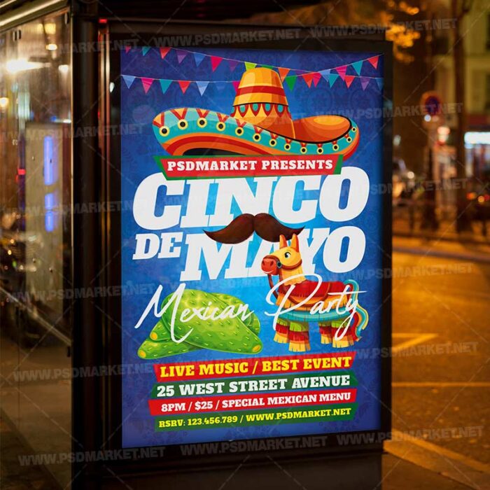 Download 5 De Mayo PSD Template 3
