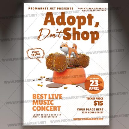 Download Adopt Shop PSD Template 1