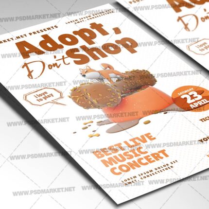 Download Adopt Shop PSD Template 2