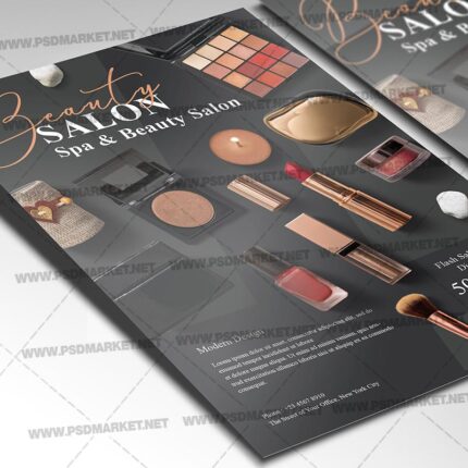 Download Beauty Salon PSD Template 2