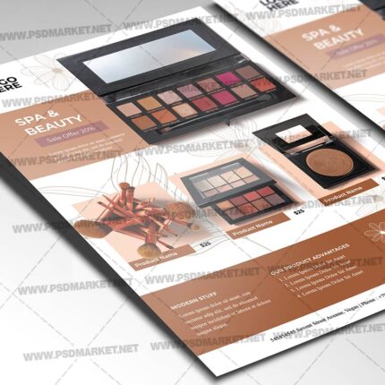 Download Beauty Shop PSD Template 2