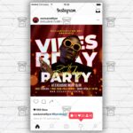 Birthday Vibes - Flyer PSD Template | ExclusiveFlyer