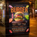 Download Burger Event PSD Template 3