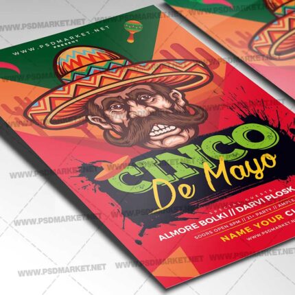 Download Cinco De Mayo Party PSD Template 2