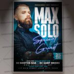 Download Dj Guest PSD Template 1
