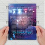 Dj Sounds Night - Flyer PSD Template | ExclusiveFlyer