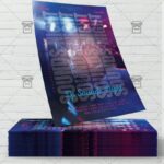 Dj Sounds Night - Flyer PSD Template | ExclusiveFlyer