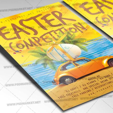Download Easter Competition PSD Template 2