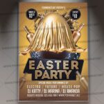 Easter Party Event PSD Template