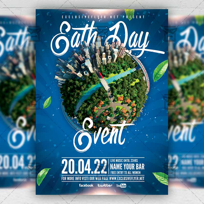 eath_day_event-premium-flyer-template-1.jpg Eath Day Event - Flyer PSD Template | ExclusiveFlyer