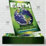 Eath Day Show - Flyer PSD Template | ExclusiveFlyer