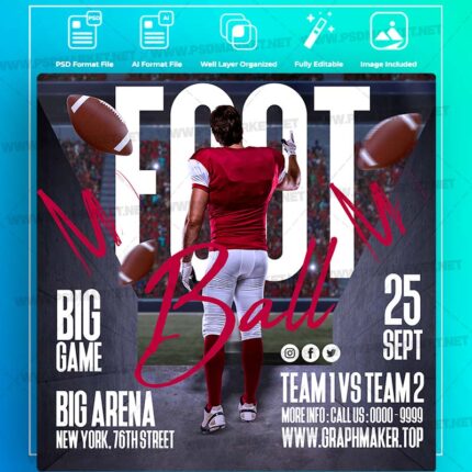 Download Football Templates in PSD & Vector