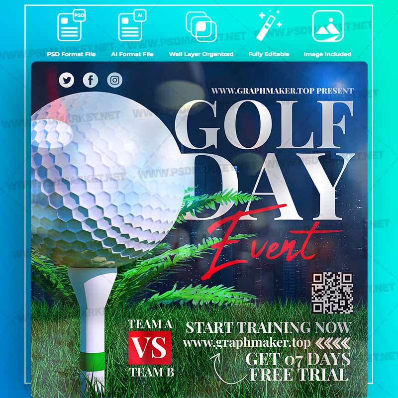 golf-templates-in-psd-vector.jpg Download Golf Templates in PSD & Vector