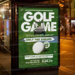 Download Golf Game PSD Template 3