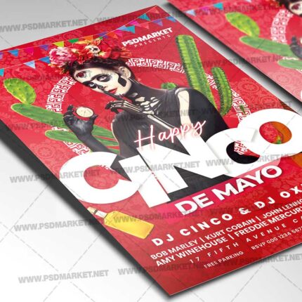 Download Happy 5 De Mayo PSD Template 2