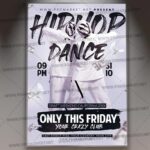 Download Hip Hop Dance PSD Template 1