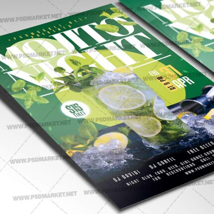 Download Mojito Night PSD Template 2