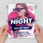 Night Party - Flyer PSD Template | ExclusiveFlyer