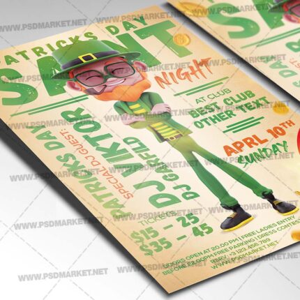 Download Patricks Event Day PSD Template 2
