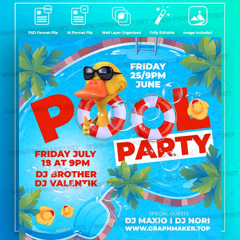 pool-party-event-templates-in-psd-vector.jpg Download Pool Party Event Templates in PSD & Vector