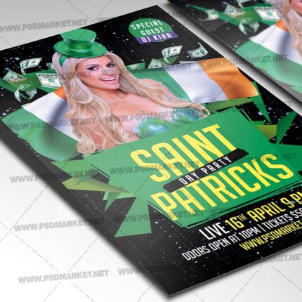Download Saint Patricks Event PSD Template 2