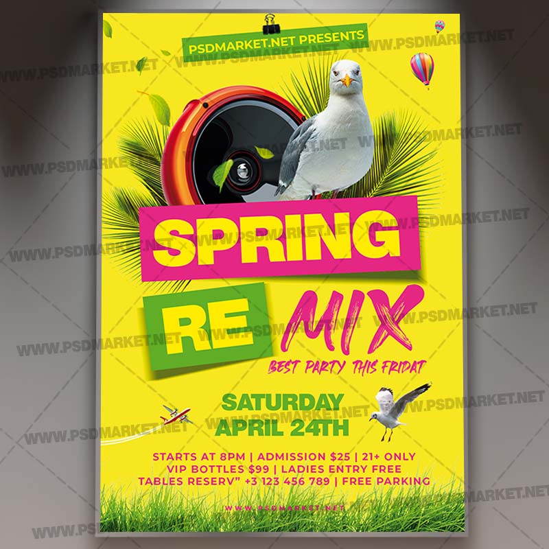 spring_remix_psd_template_1.jpg Download Spring Remix Template 1