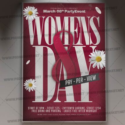 Download Womens Day Event PSD Template 1