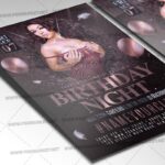 Birthday Night Event PSD Template - Image 2