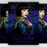Black Vibes - Flyer PSD Template | ExclusiveFlyer