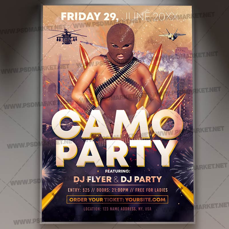 camo_party_psd_template_1.jpg Download Camo Party PSD Template 1