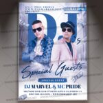 Download Dj Event Night PSD Template 1