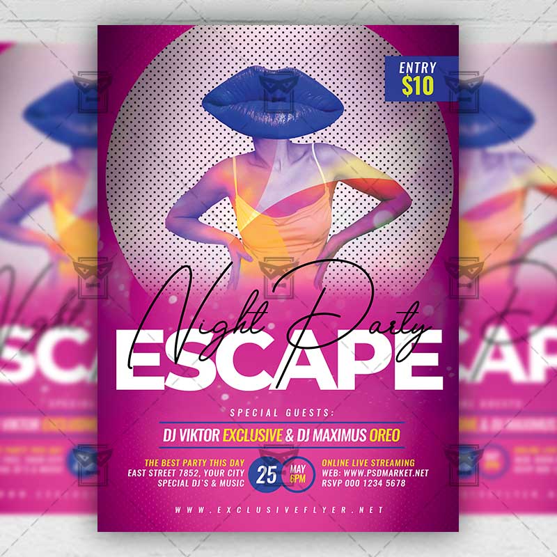 escape_night-premium-flyer-template-1.jpg Escape Night - Flyer PSD Template | ExclusiveFlyer