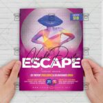 Escape Night - Flyer PSD Template | ExclusiveFlyer