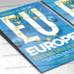 Download EU Day PSD Template 2