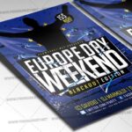 Download Europe Day Night PSD Template 2