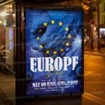 Download Europe Day PSD Template 3