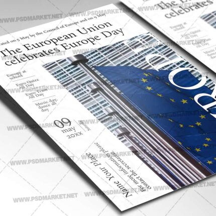 Download Europe Event PSD Template 2