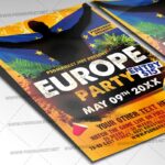 Download Europe Party PSD Template 2