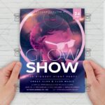 Glow Show - Flyer PSD Template | ExclusiveFlyer