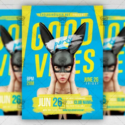 Escape Night - Flyer PSD Template | ExclusiveFlyer