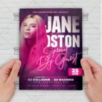 Guest Dj Night - Flyer PSD Template | ExclusiveFlyer