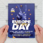 Happy Europe Day - Flyer PSD Template | ExclusiveFlyer