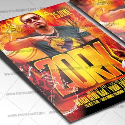 Download Hip Hop PSD Template 2