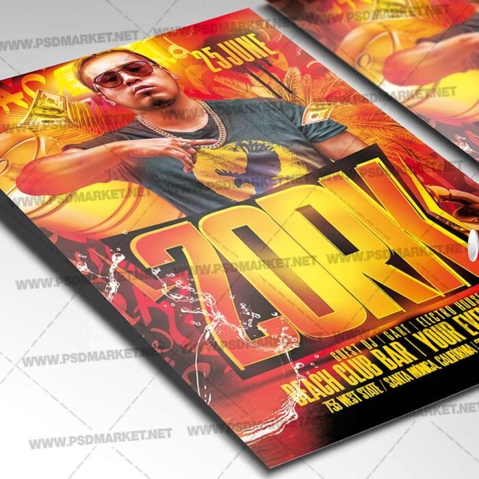Download Hip Hop Templates in PSD & Vector | PSDmarket