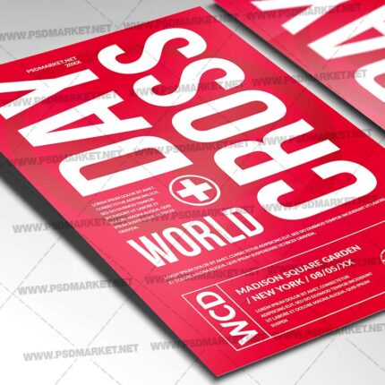 Download Red Crescent Day PSD Template 2