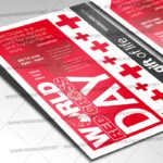 Download Red Cross Day PSD Template 2